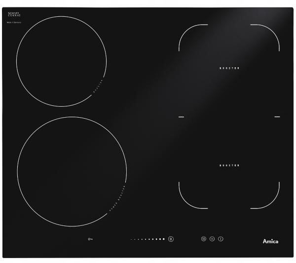 Płyta indukcyjna Amica PIE6541NSU czarna 230V 400V