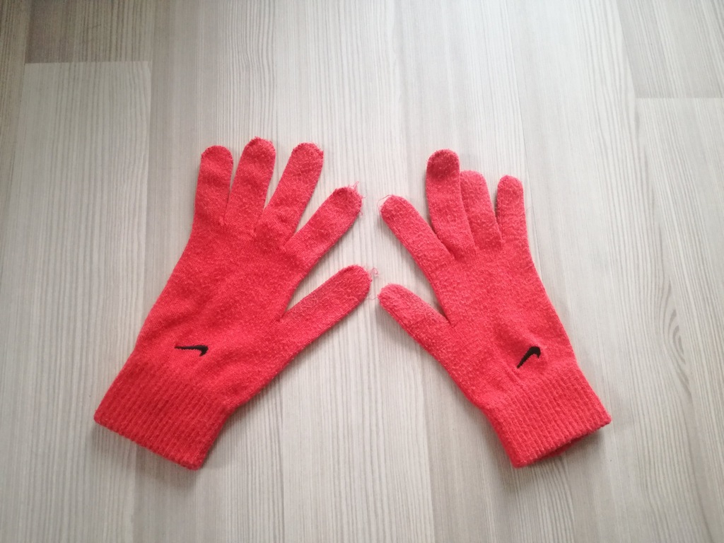 Oryginalne rękawiczki pięciopalczaste Nike M / L