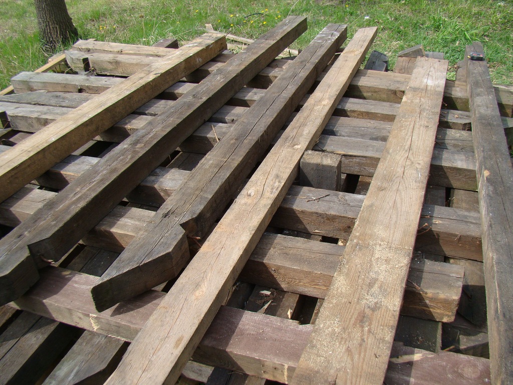 Bale dębowe|Krokwie dębowe|100 letnie belki dębowe