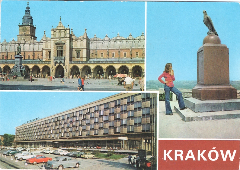 KRAKÓW - HOTEL CRACOVIA + KOPIEC KOŚCIUSZKI - 1975
