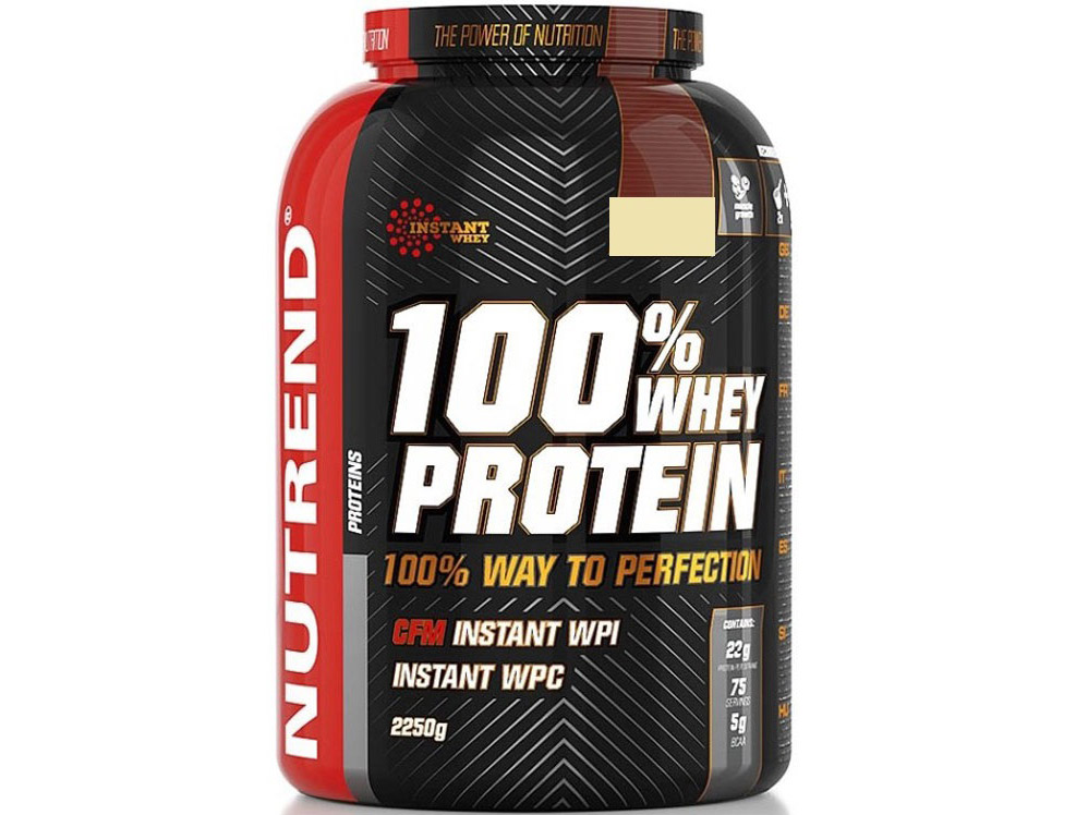 Nutrend 100% Whey Protein 2250g banan