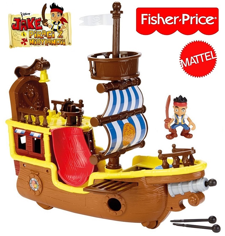 Fisher-Price JAKE I PIRACI ŁAJBEK OKRĘT STATEK