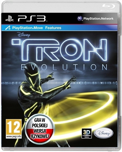 DISNEY TRON EWOLUCJA EVOLUTION POLSKA WERSJA PS3
