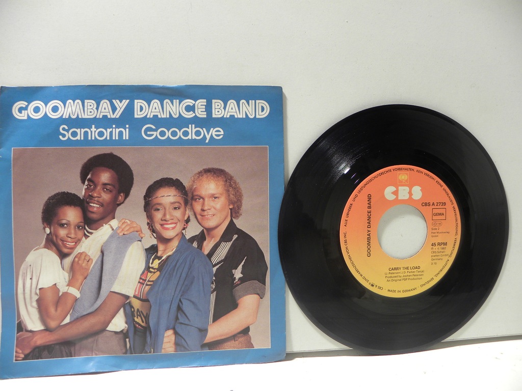 SP GOOMBAY DANCE BAND SANTORINI GOODBYE CARRY EX-