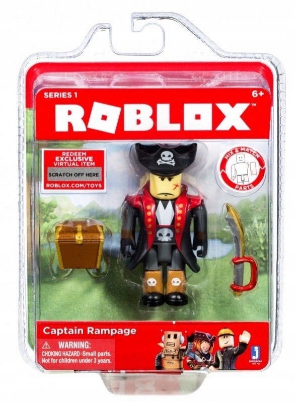 Figurka Roblox Captain Rampage 7670042888 Oficjalne Archiwum Allegro - roblox captain rampage