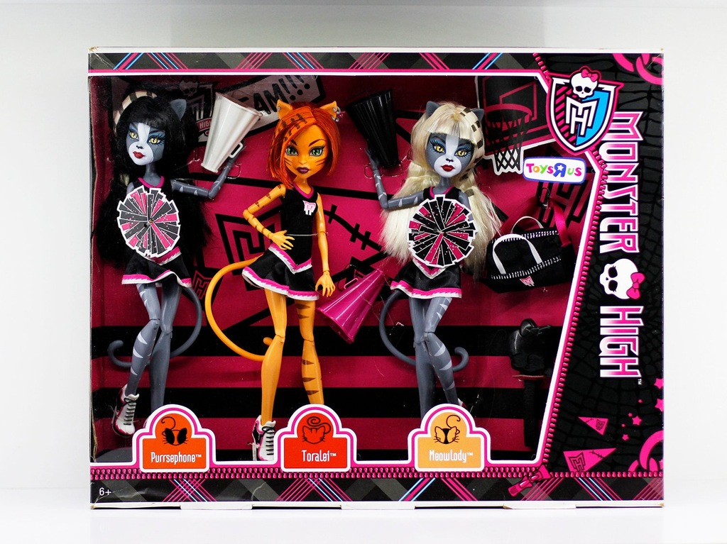 Monster High Toralei Stripe Purrsephone i Meowlody