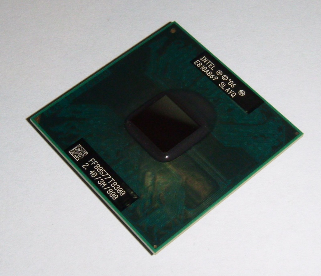 CORE 2 DUO T8300 2.40/3M/800 478/P PENRYN - 7076697786 - oficjalne ...