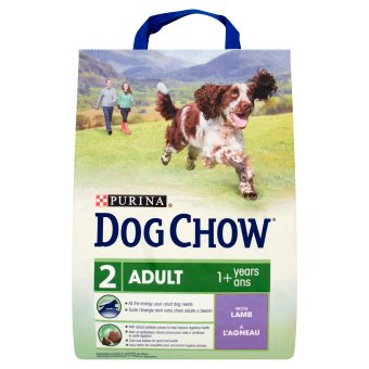 DOG CHOW Adult - jagnięcina 2,5 kg