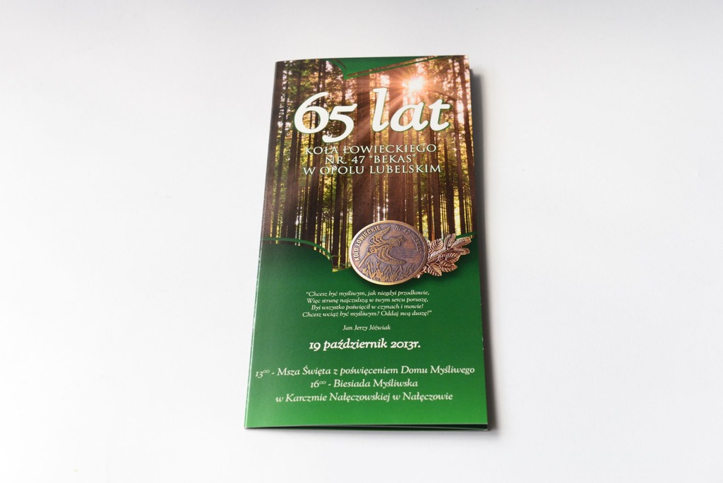 Koło Łowieckie &quot;Bekas&quot; folder
