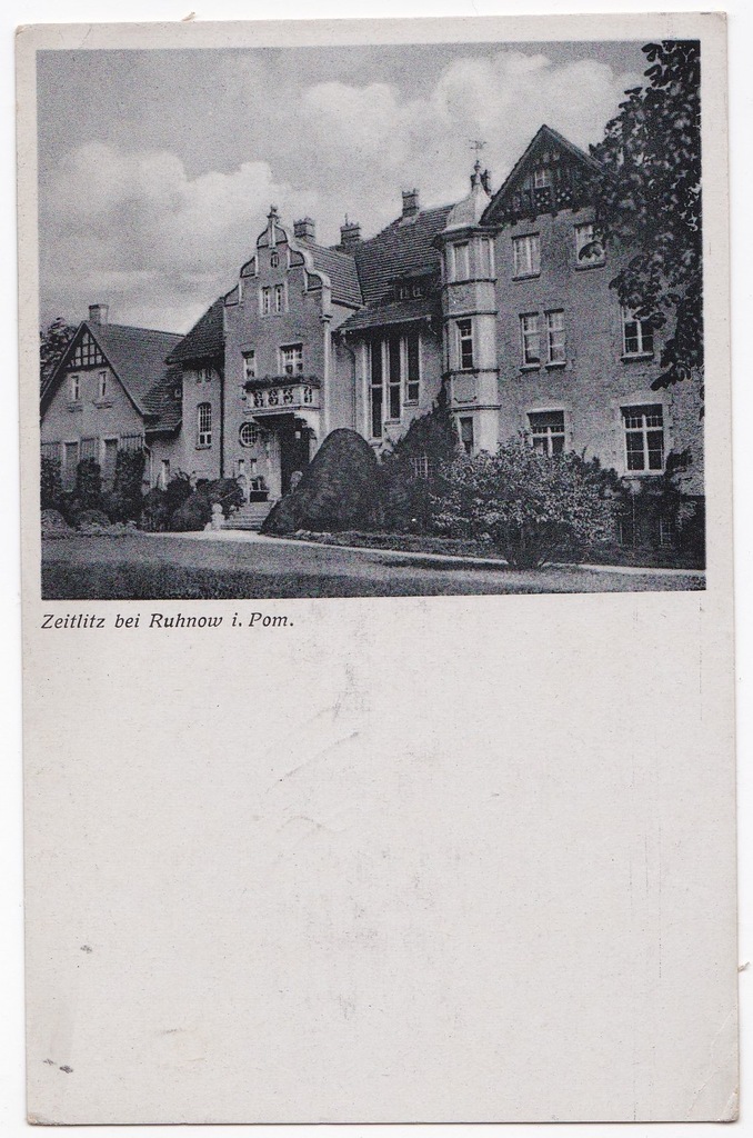 Runowo Pomorskie Zeitlitz bei Ruhnow in Pommern