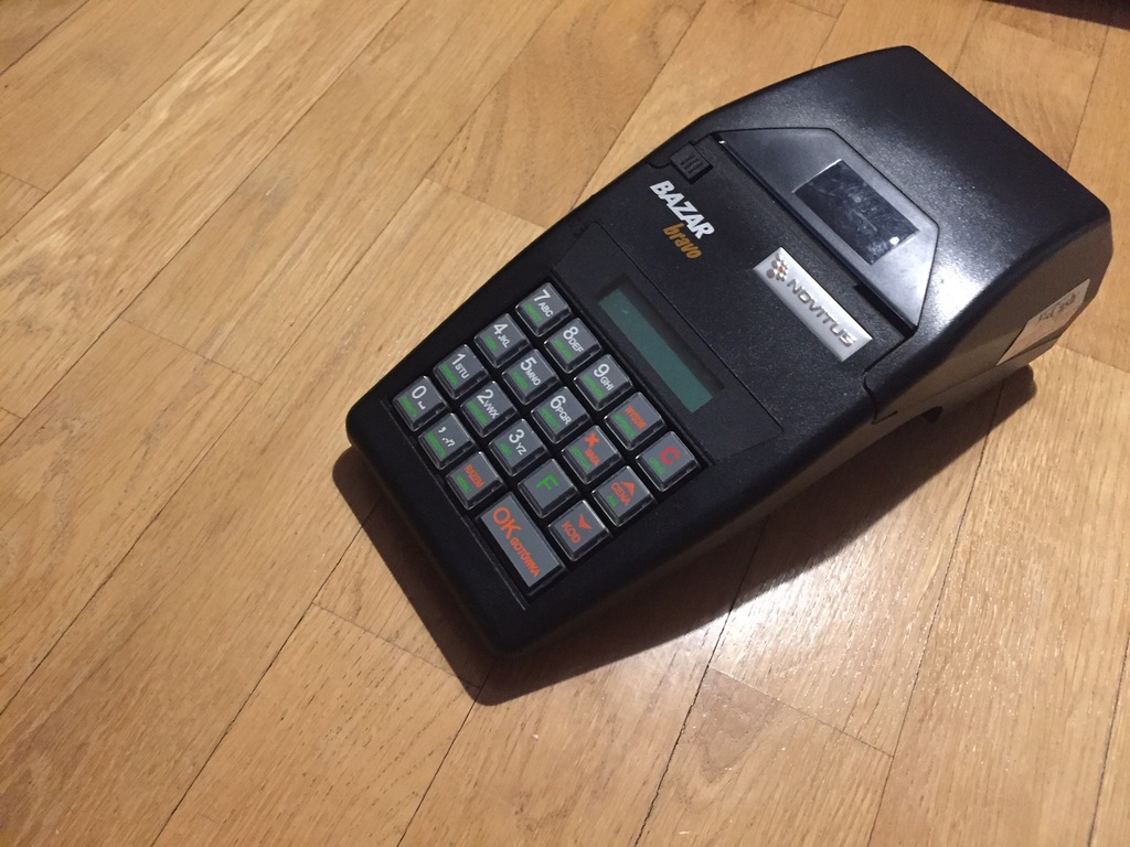 KASA fiskalna Novitus Bravo Bazar wyrejestrowana