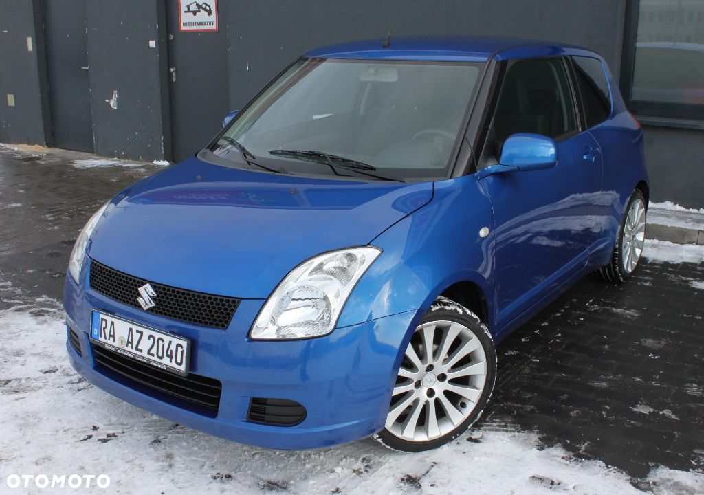 Suzuki Swift Niebieskie Coupe.Alu 17. Serwisowany.
