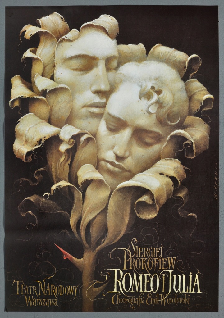 Plakat Teatralny * Romeo i Julia * Wałkuski