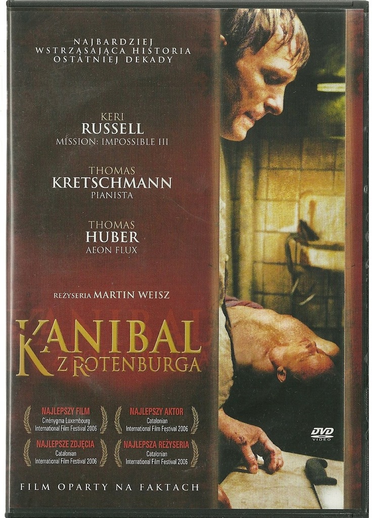 Kanibal z Rotenburga (2006) Rohtenburg FILM NA DVD