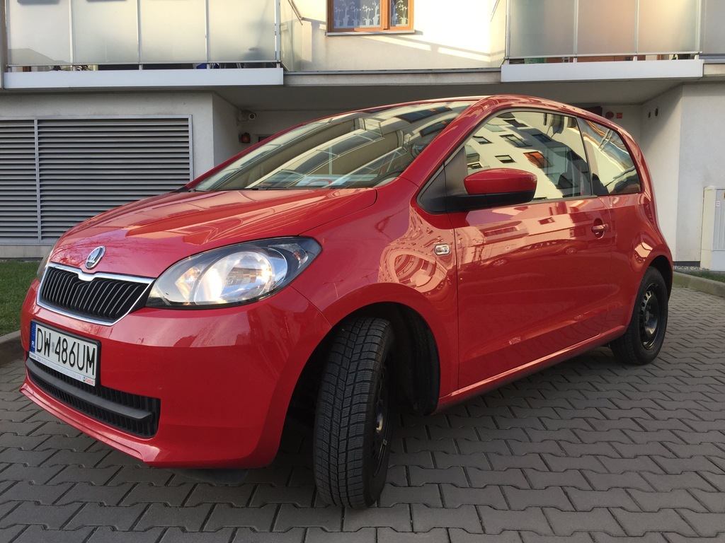 SKODA CITIGO AMBITION 3D 55tys.km LPG BEZWYPADKOWA