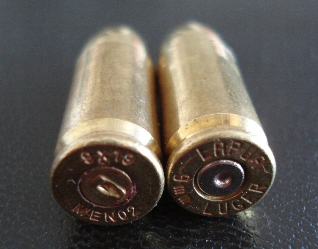 AMUNICJA NABOJE LUGER 9 mm 9x19 PARA LAPUA i MEN