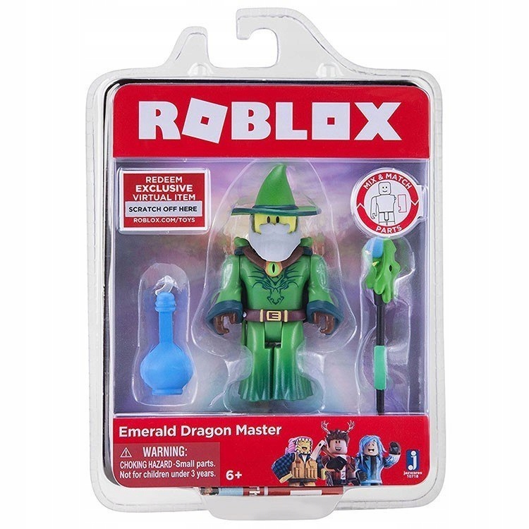 Figurka Roblox Emerald Dragon Master 7639032444 Oficjalne Archiwum Allegro - figurki roblox figurki z gier dla dzieci allegropl