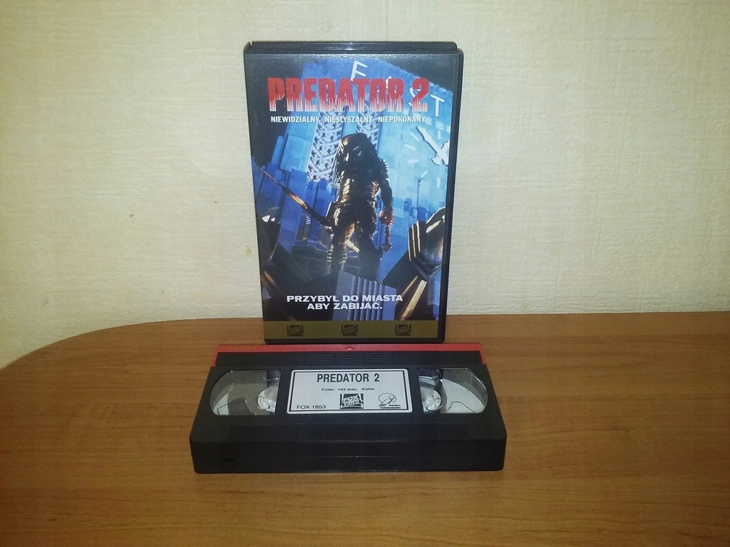 Predator 2 1990 VHS Imperial Knapik Unikat