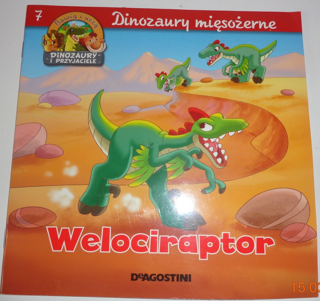 Dinozaury i Przyjaciele Deagostini 7 Werociraptor