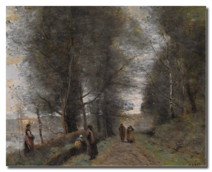 Obraz Jean Baptiste Camille Corot corot104a 40x50