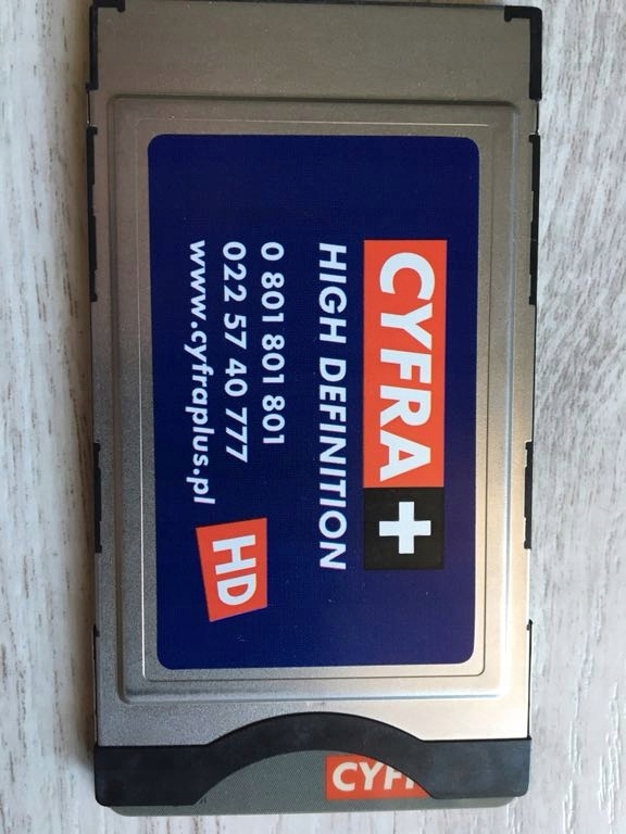 Moduł CAM NC+ CYFRA+ HD CI DVB Smardtv oryginalny