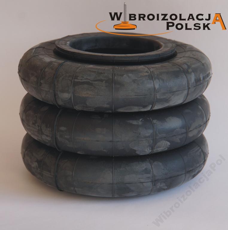 Poduszka pneumatyczna, miech, bałwanek 10"x3