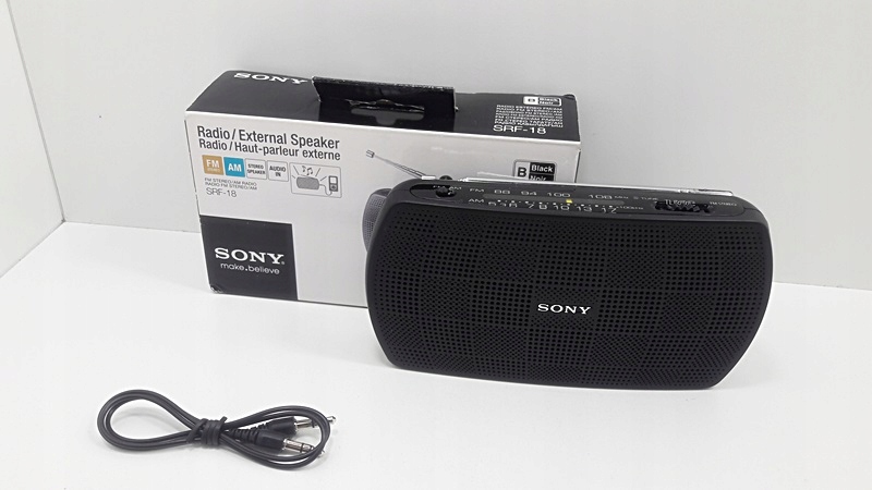RADIO SONY SRF-18 PUDEŁKO
