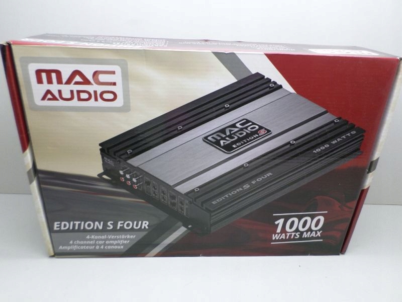 WZMACNIACZ MAC AUDIO EDITION S FOUR 1000W GWARANC