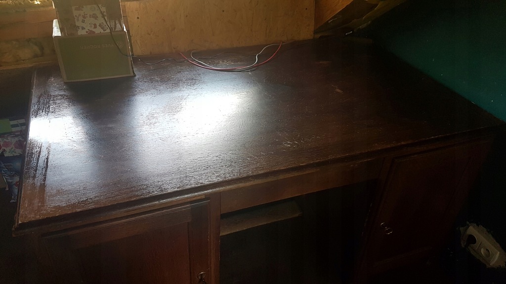 biurko dwustronne lata 20-te XX wieku