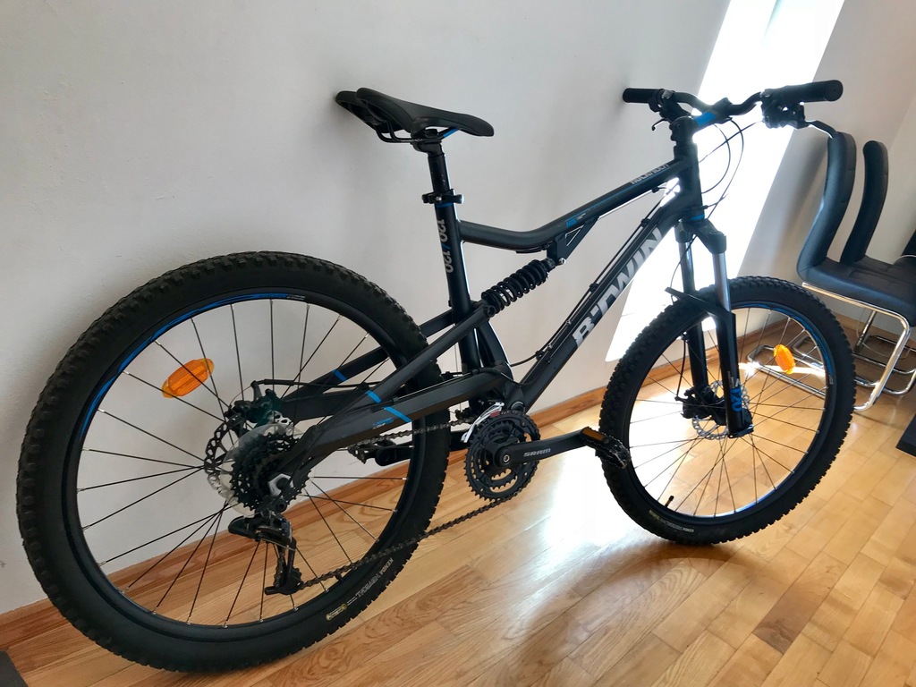 Rower Kosztował W Zeszłym Miesiącu 500 Zł ROWER GÓRSKI MTB ROCKRIDER 500 S B'TWIN Wawa BCM - 7310257859