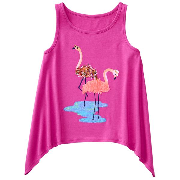 GYMBOREE Sliczny Top dla dziewczynki M7-8 Flamingo