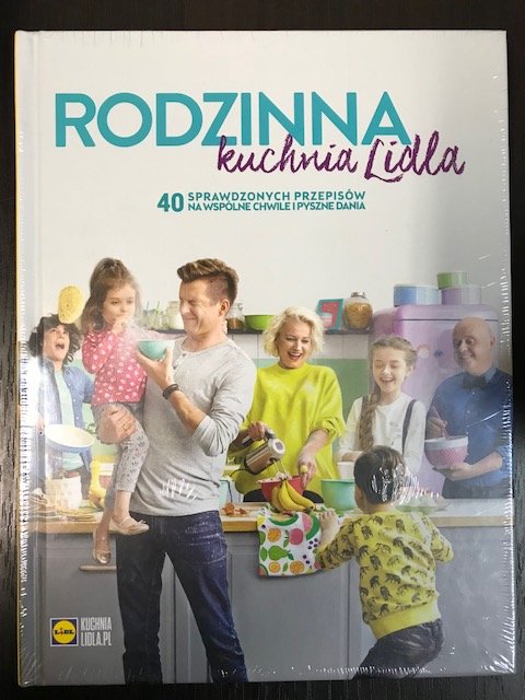LIDL KSIĄŻKA KUCHARSKA RODZINNA KUCHNIA LIDLA