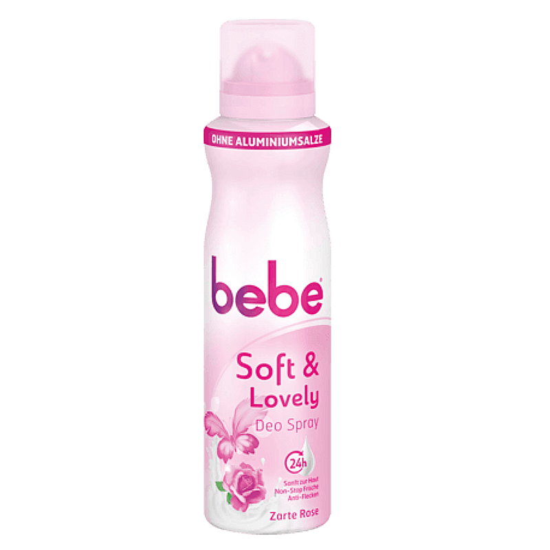 BEBE DEO SPRAY SOFT & LOVELY 150ml Z NIEMIEC 7394090311 oficjalne archiwum Allegro