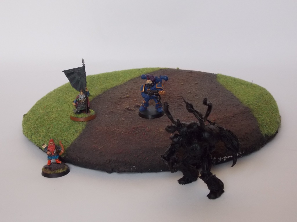 makieta wzgórze, pagórek, góra lotr wh 40k