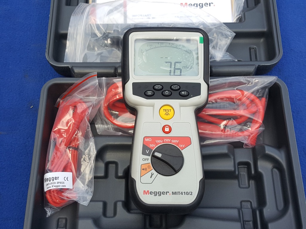 Megger Mit410/2 Tester izolacji.!!!. 7336783314 oficjalne archiwum