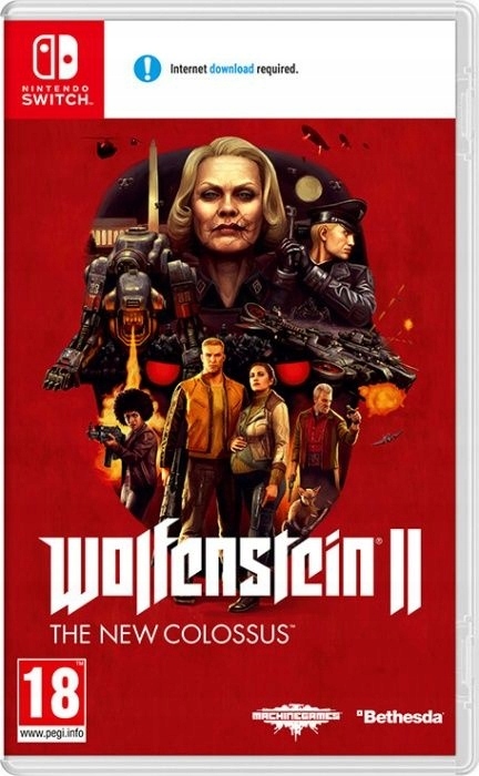 Wolfenstein 2 The New Colossus (SWITCH) PO POLSKU