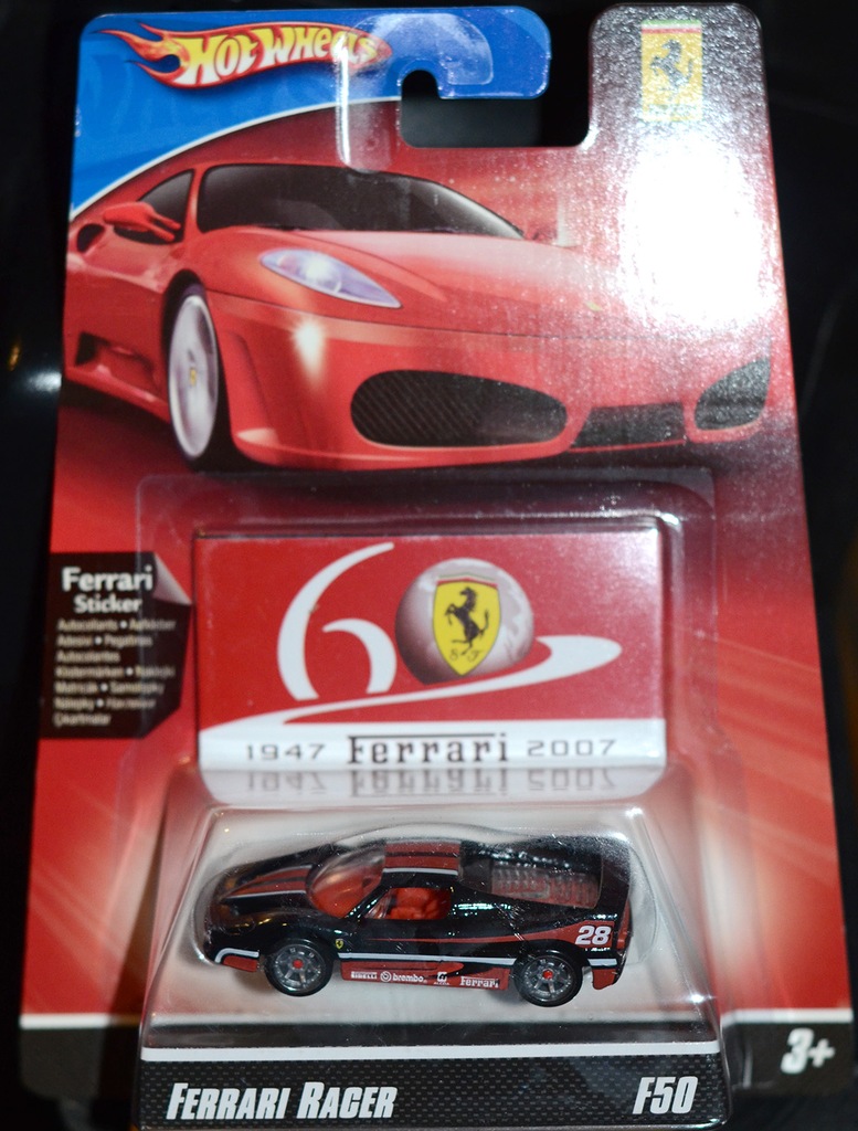 Hot Wheels Ferrari F50 Ferrari Racer UNIKAT - 7090776755