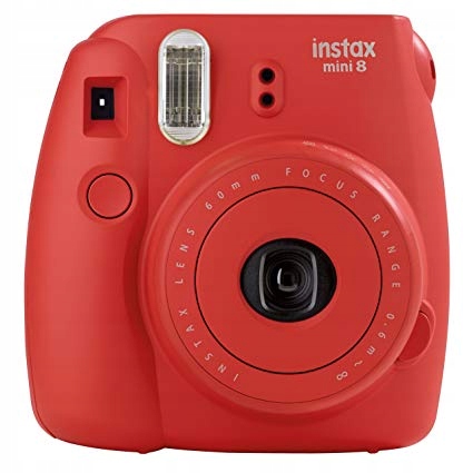 Aparat analogowy FUJIFILM INSTAX mini 8 czerwony