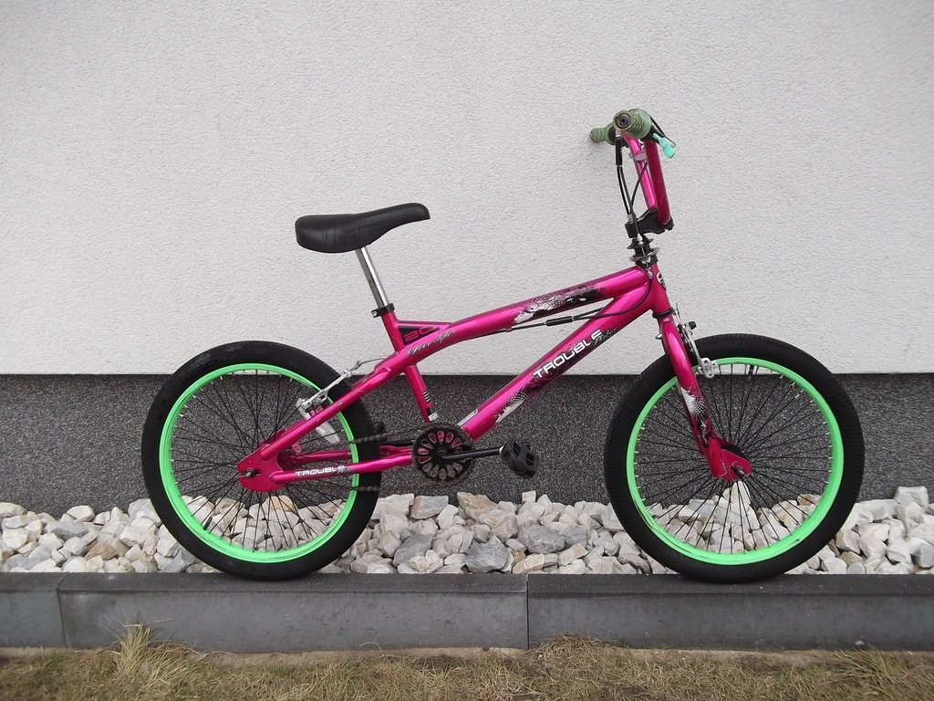 WYCZYNOWY NIEMIECKI ROWER BMX TROUBLE 20 KOŁA