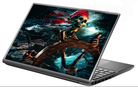 Naklejka na laptopa pirat skórka na laptopa