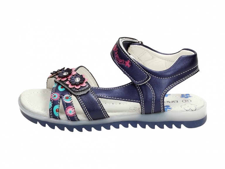 Granatowe sandałki, buty dziecięce BADOXX 508 r32