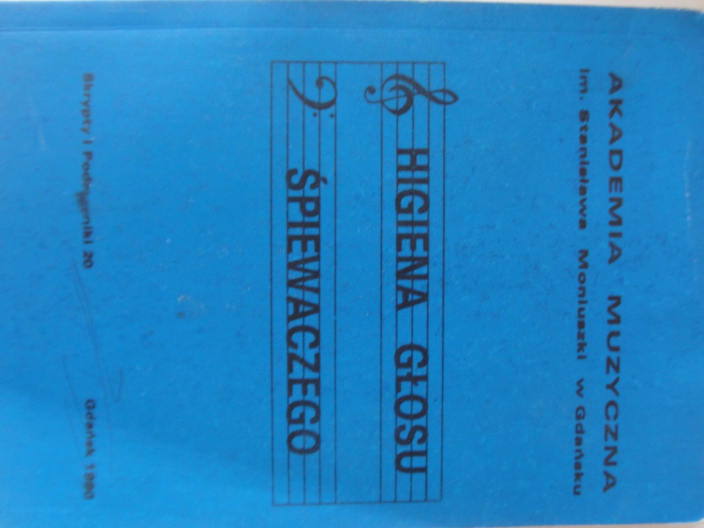 HIGIENA GŁOSU ŚPIEWACZEGO J. KRASSOWSKI