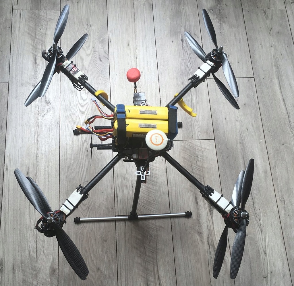 Dron X8 650 octocopter DJI Naza kompletny FPV GPS