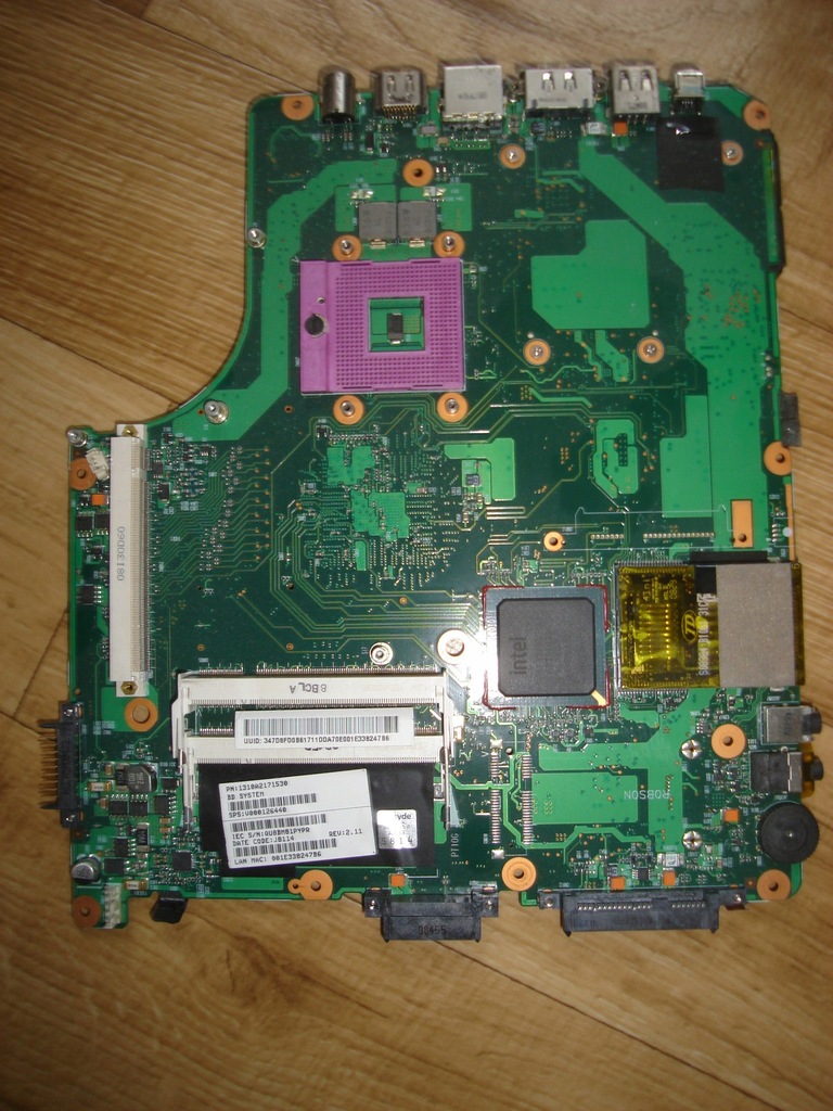 PŁYTA GŁÓWNA TOSHIBA A300 V000126440 - 7336149267 - oficjalne archiwum ...