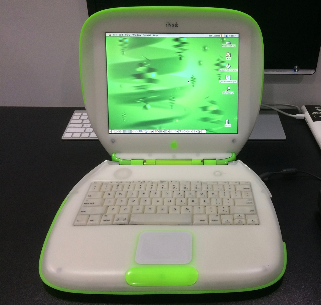 Apple Ibook G3 Key Lime Clamshell Oficjalne Archiwum Allegro