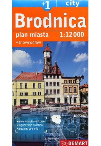 Brodnica Inowrocław Plan miasta