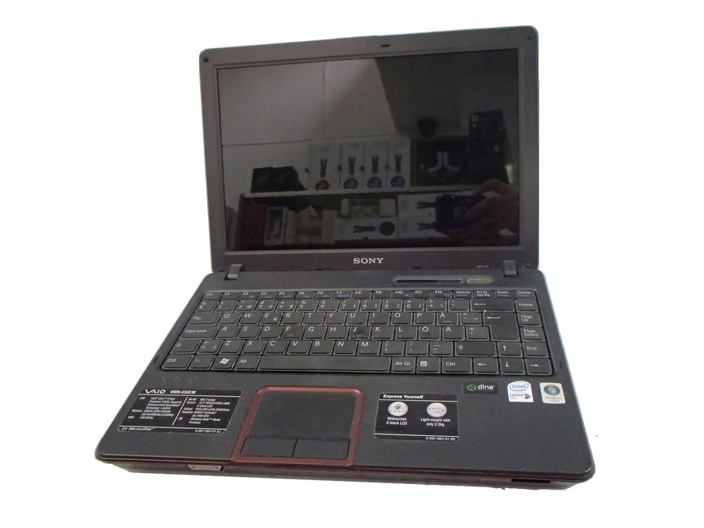 Laptop SONY Vaio VGN-C2Z/B PCG-6R1M Core2Duo Uszk.
