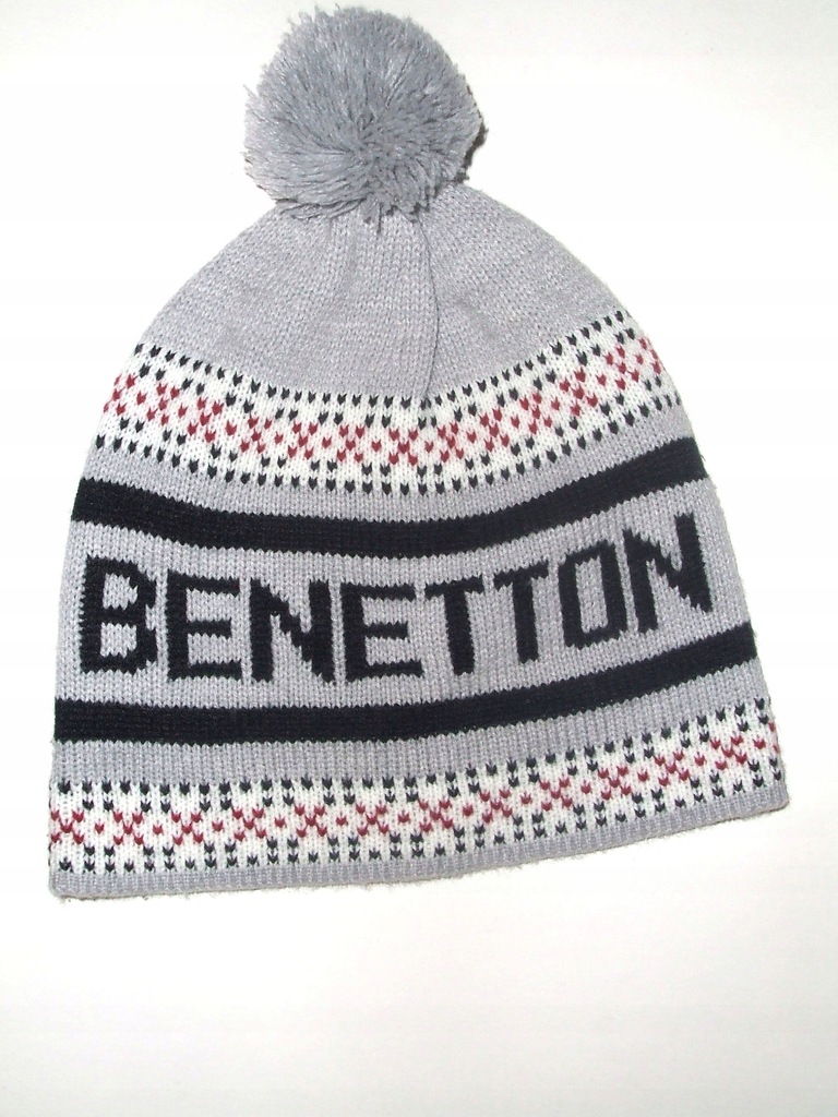 Benetton super zimowa czapka