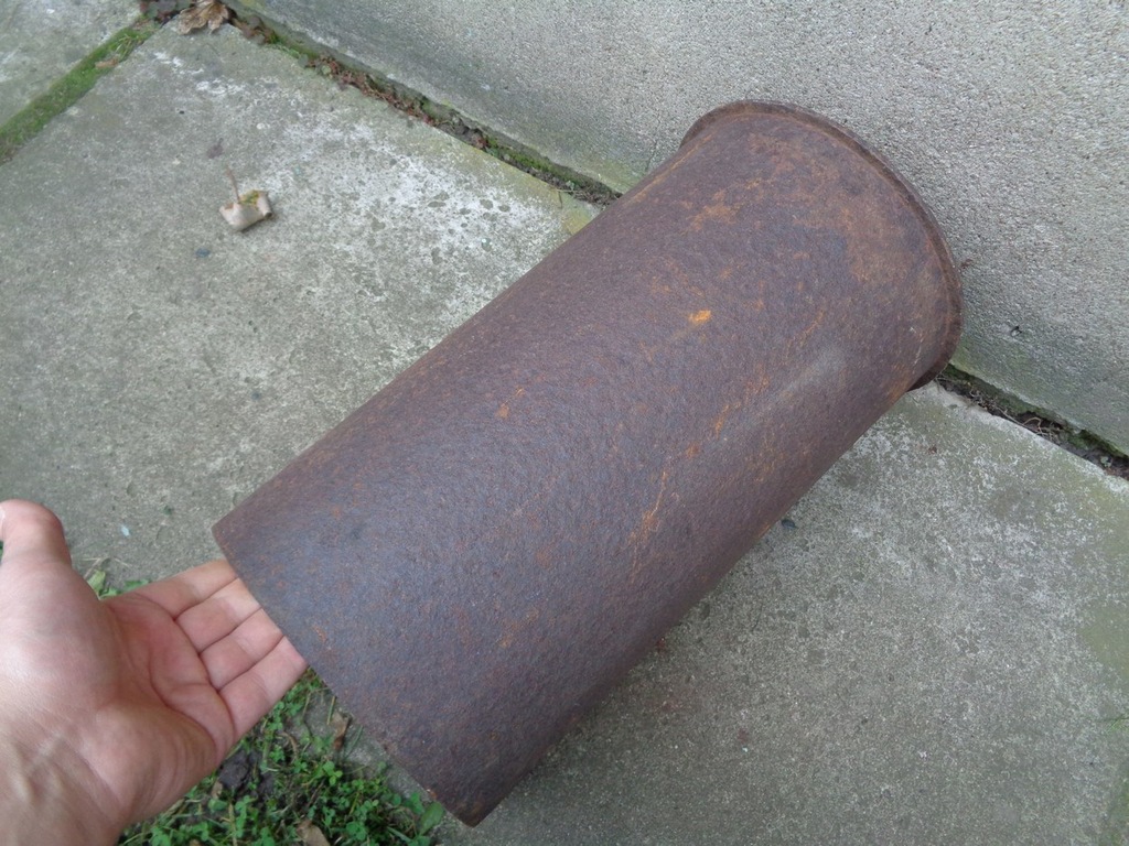 Olbrzymia Niemiecka IIWŚ Łuska 21cm Morser 18