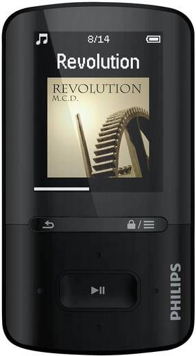 Philips Gogear Vibe 8 GB Odtwarzacz MP3 MP4 Czarny